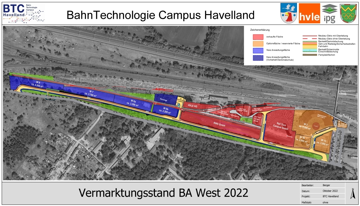 BTC BahnTechnologie Campus Havelland Bauabschnitt West